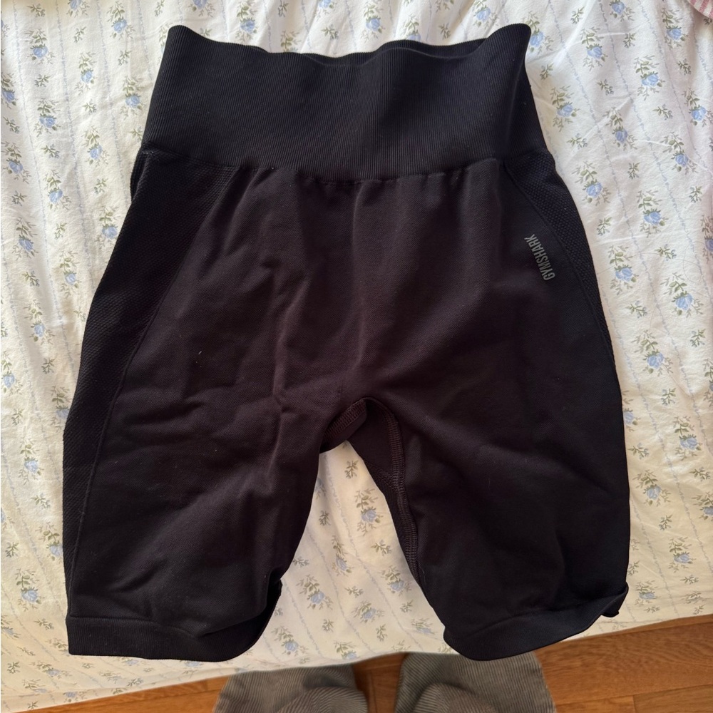 Gymshark black flex shorts size small